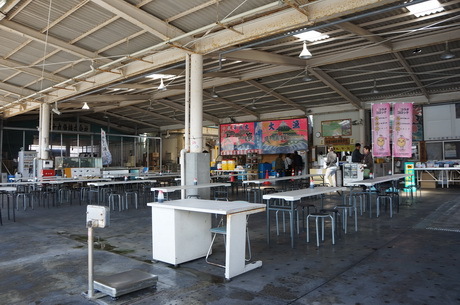 田子の浦漁協の食堂