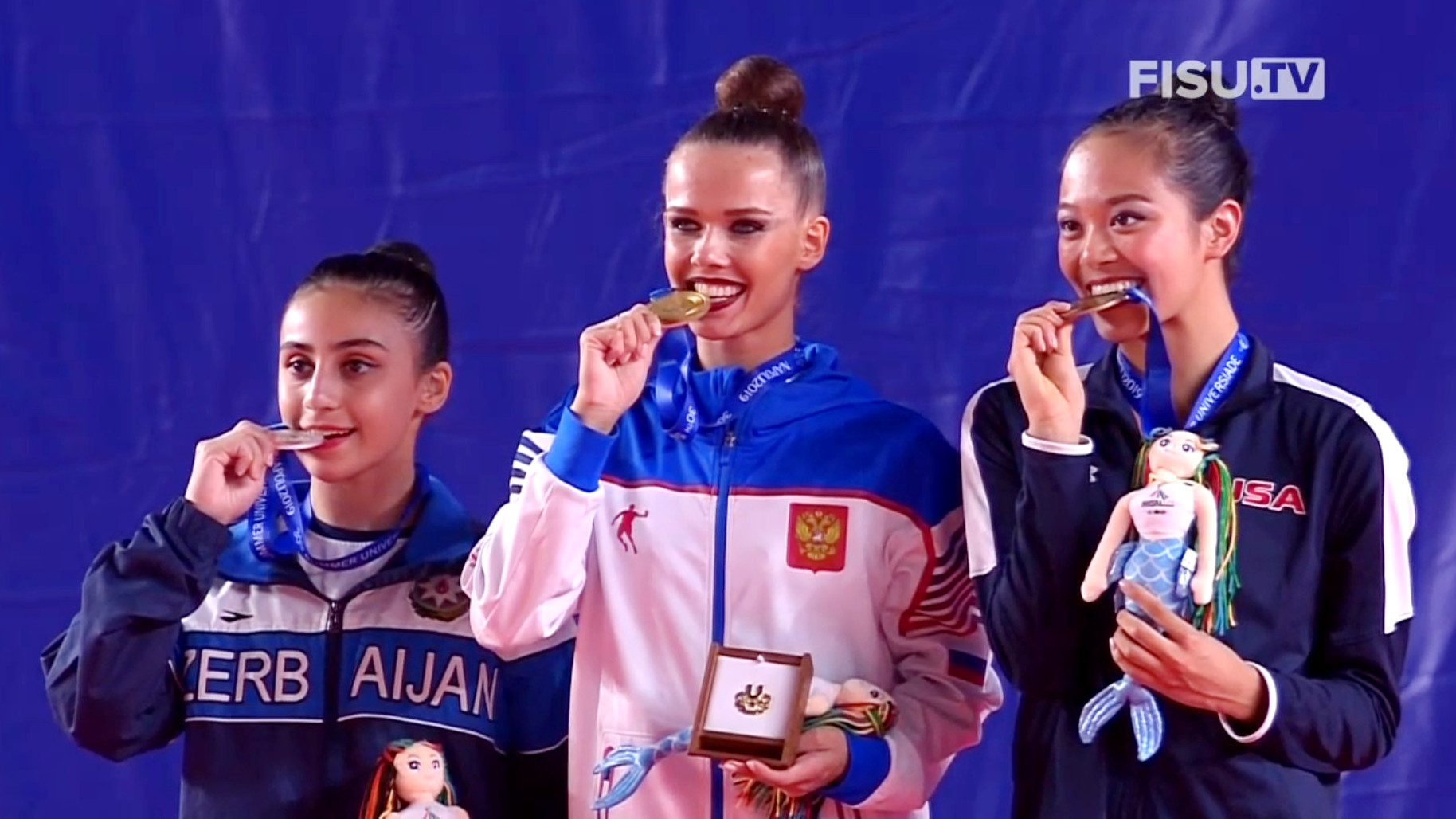 Medal Ceremony Individual AA - Universiade Napoli 2019