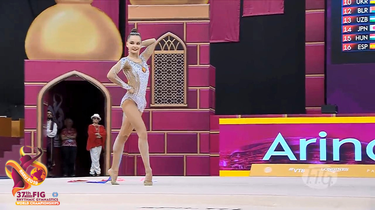 Arina Averina - World Championships Baku 2019