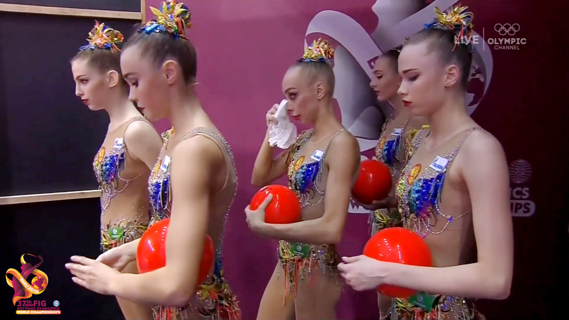 Russia AA 5 Balls - World Championships Baku 2019