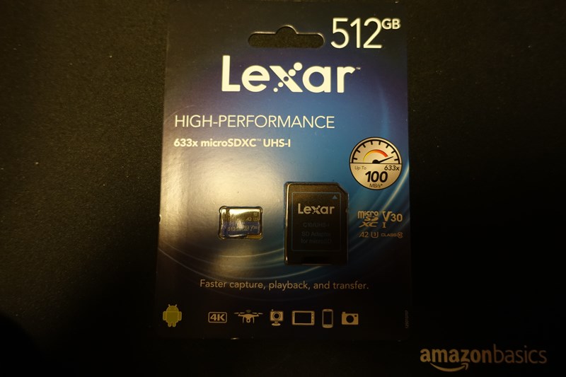 レビュー】1万円切り大容量512GB microSDカード Lexar 633x 512GB GoPro 4K  60fps録画可能な爆速MicroSDXC - セローでバイク旅