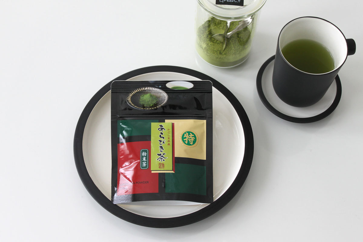 あらびき茶/粉末緑茶/緑茶
